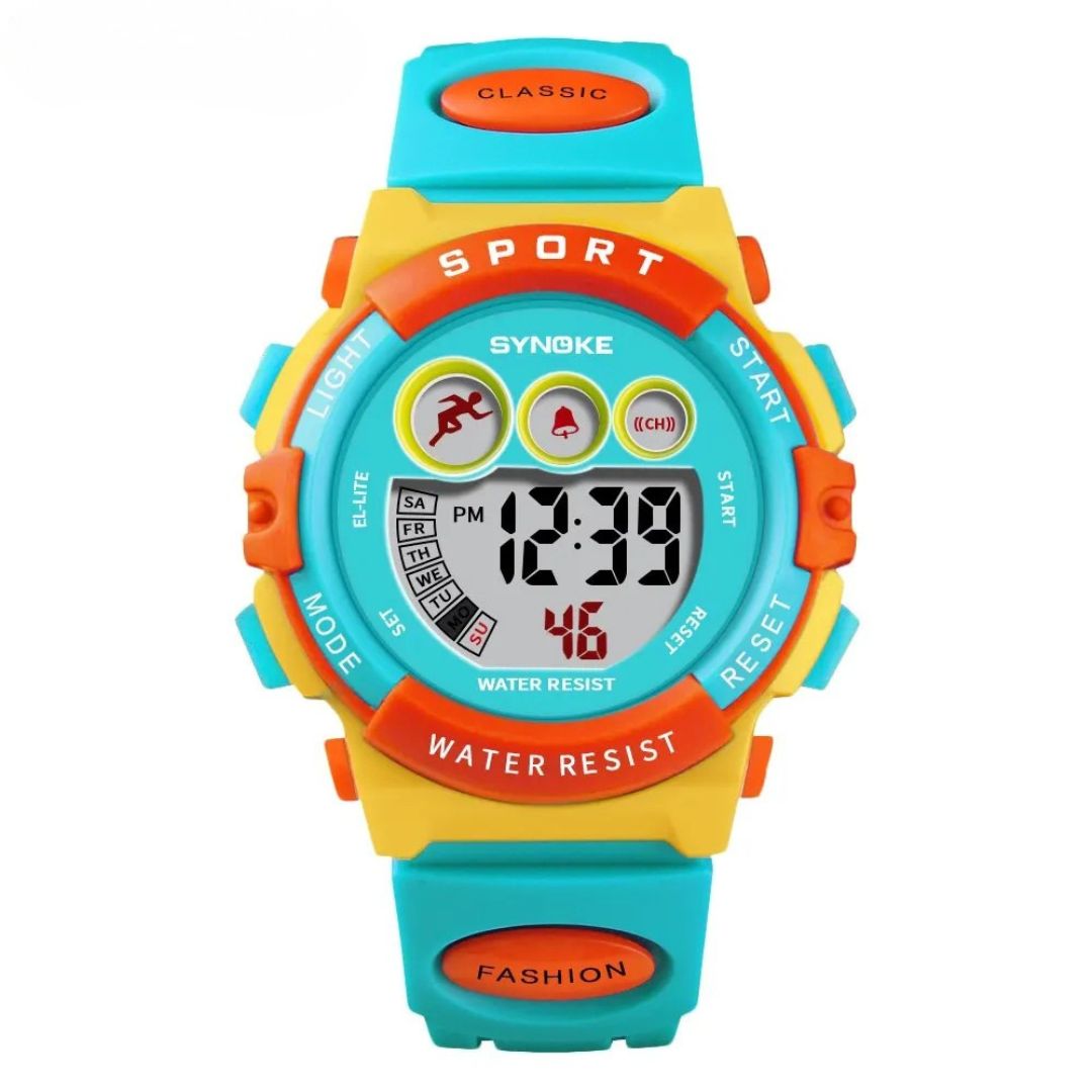 Montre digitale enfant colorée – Image 5