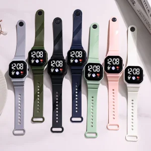 Montre enfant digitale espace foot