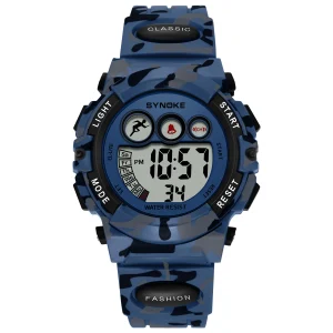 Montre enfant digitale lumières LED