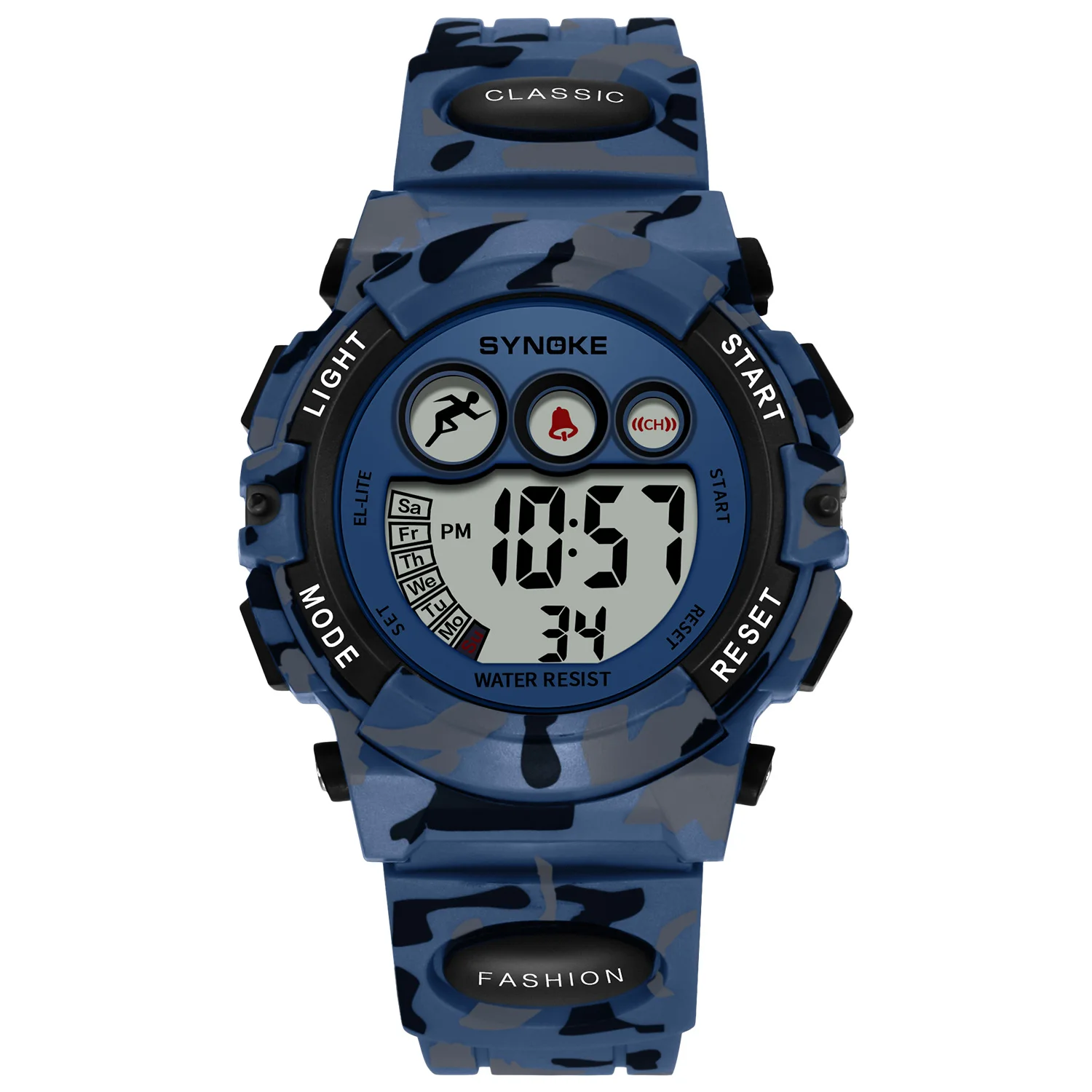 Montre enfant digitale lumières LED