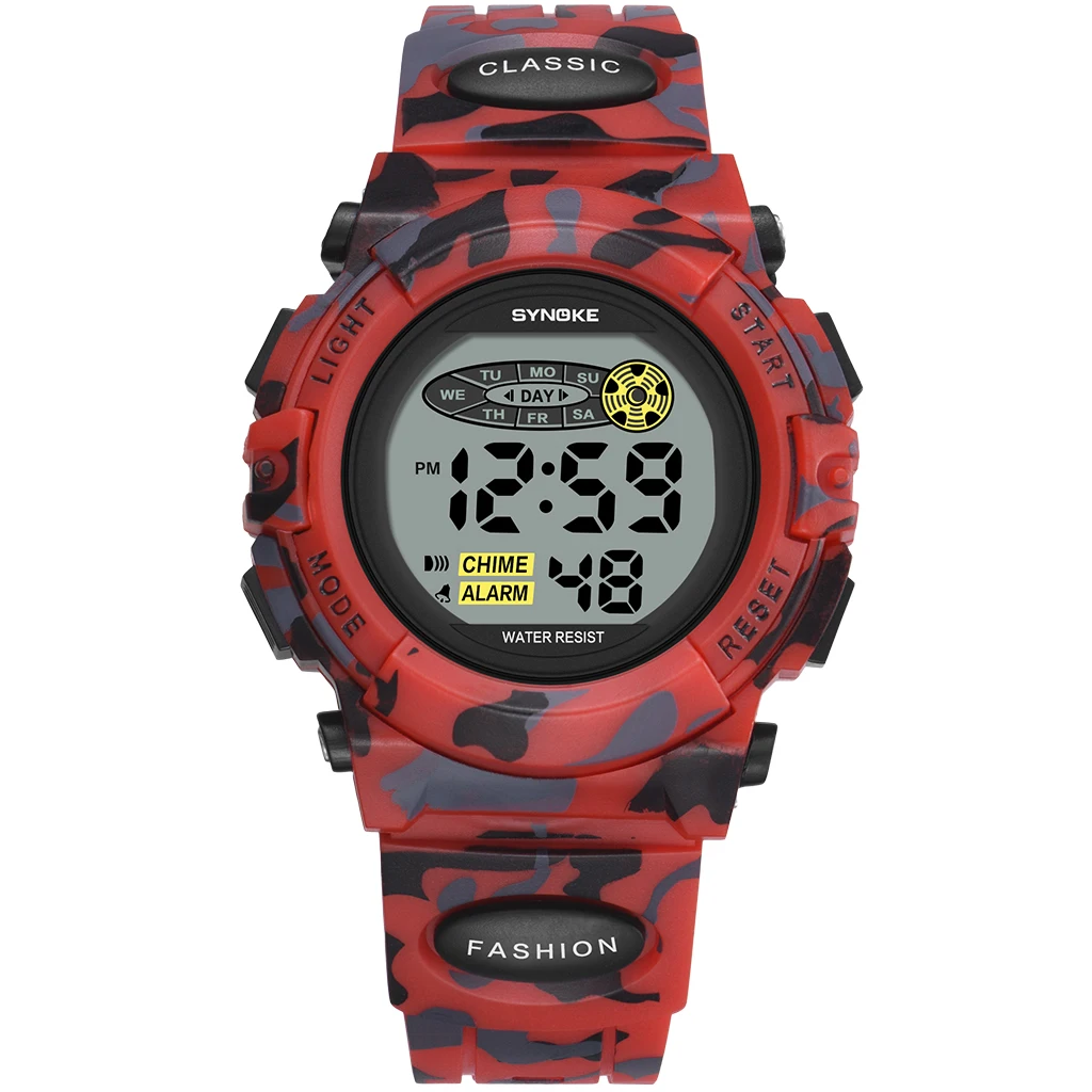Montre enfant digitale lumières LED – Image 2