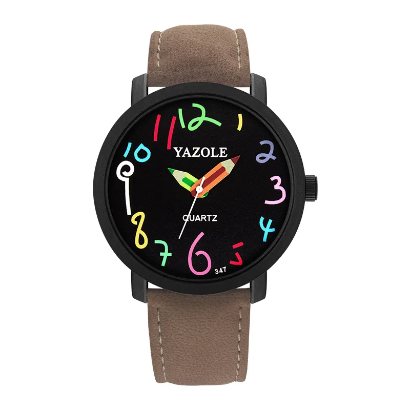 Montre enfant haut de gamme style crayon unisex – Image 7