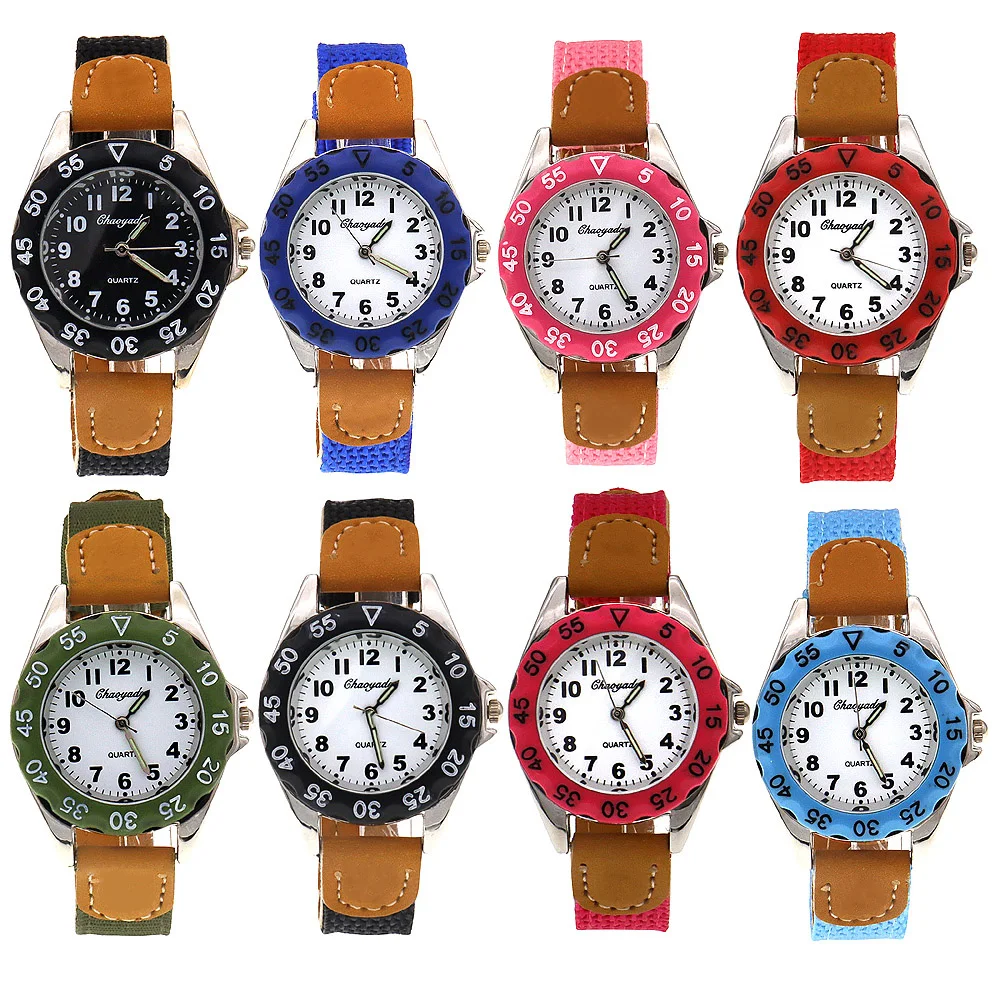 Montre enfant à aiguilles unisexe