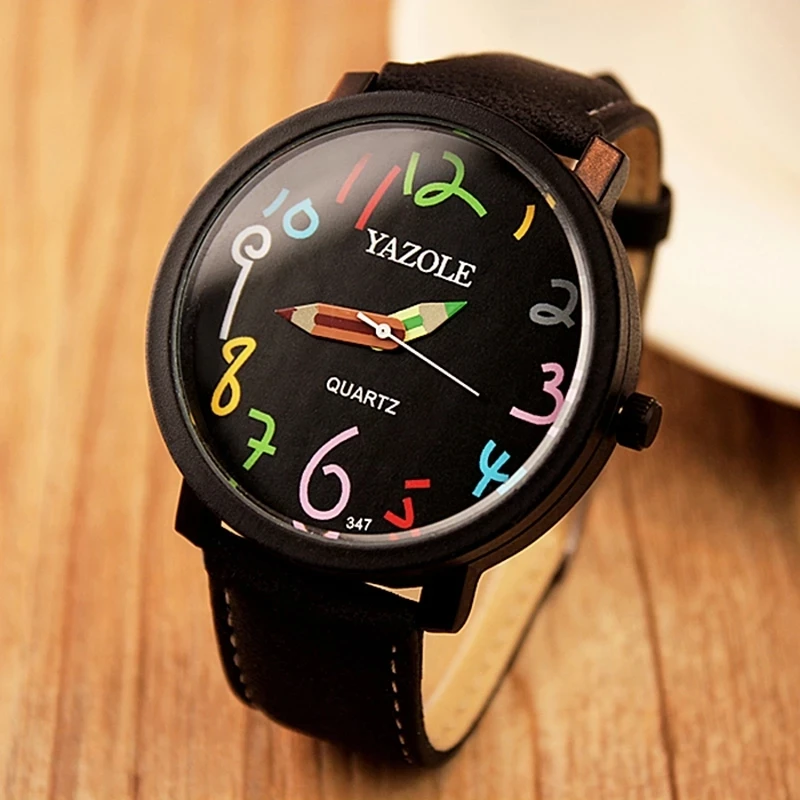 Montre enfant haut de gamme style crayon unisex – Image 2