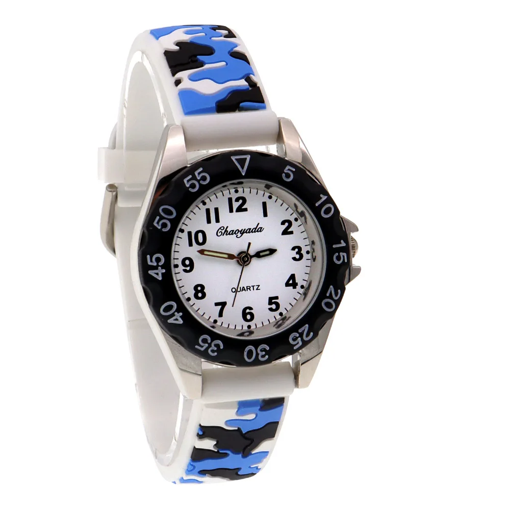 Montre enfant aiguilles lumineuses