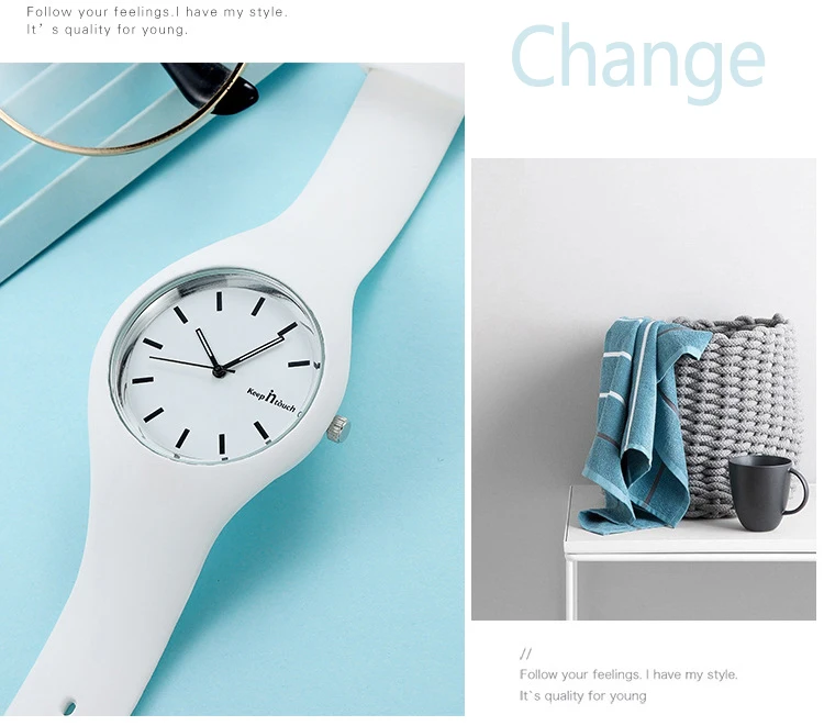 Montre enfant à aiguilles sans chiffres – Image 12