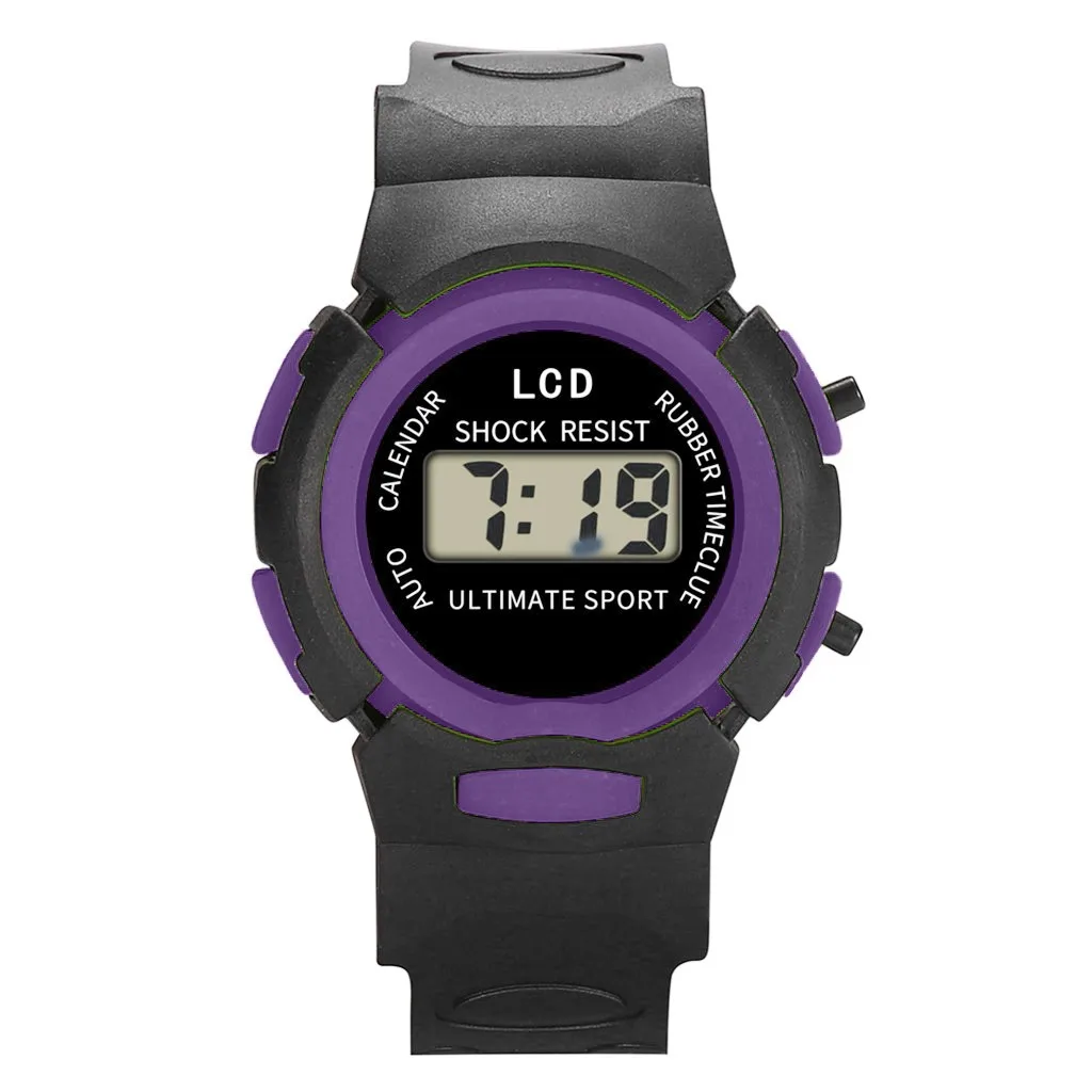 Montre enfant digitale garçon étanche – Image 3