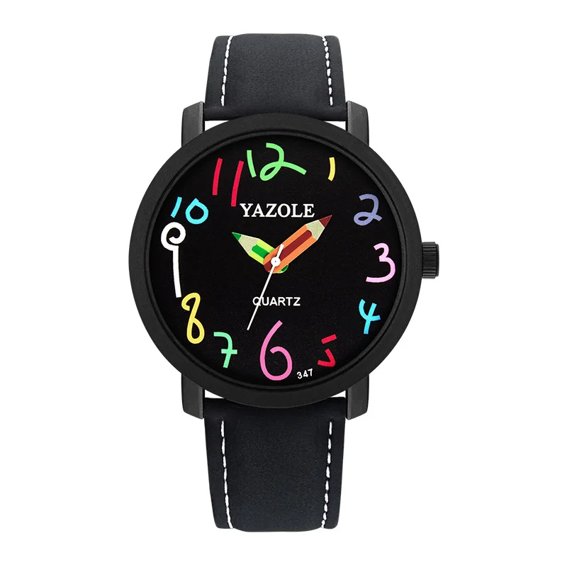 Montre enfant haut de gamme style crayon unisex – Image 5