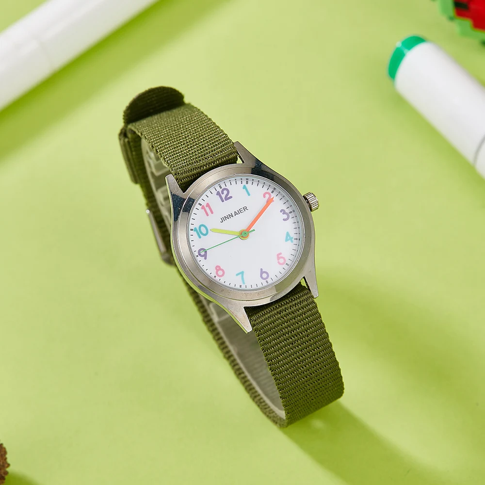 Montre enfants à aiguilles mixte