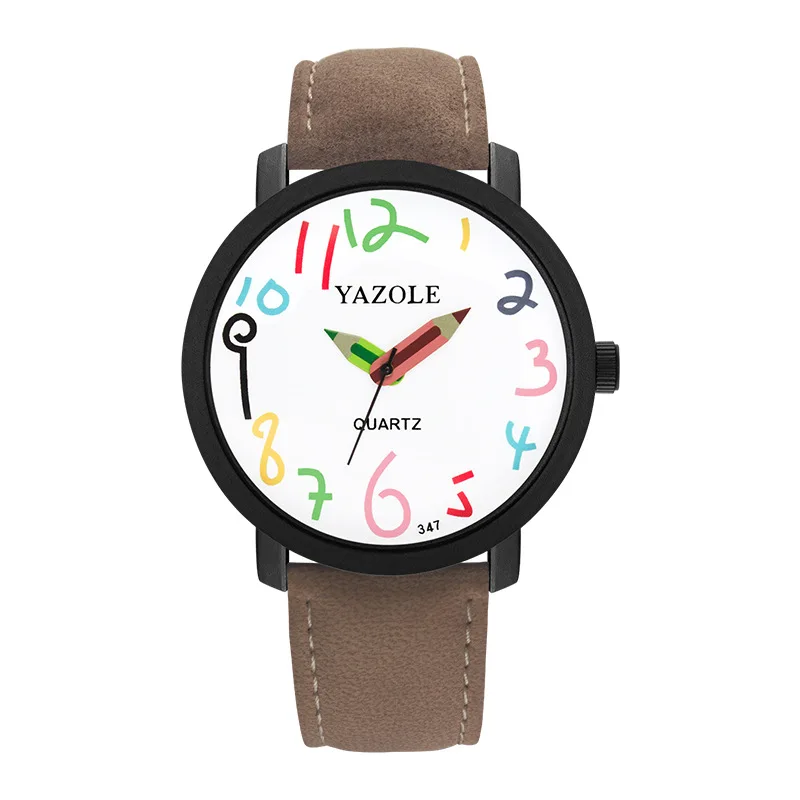 Montre enfant haut de gamme style crayon unisex – Image 6