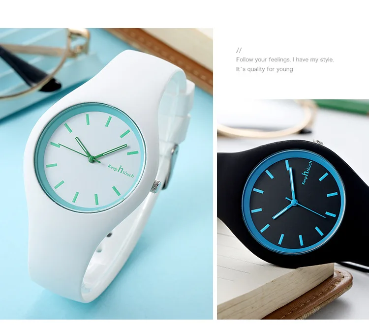 Montre enfant à aiguilles sans chiffres – Image 15