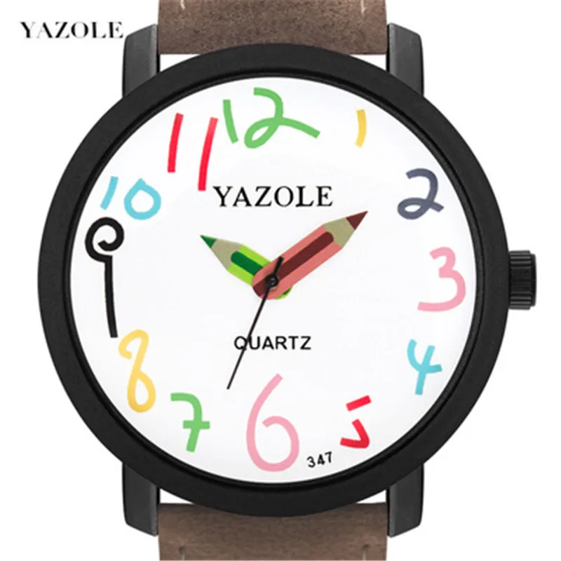Montre enfant haut de gamme style crayon unisex