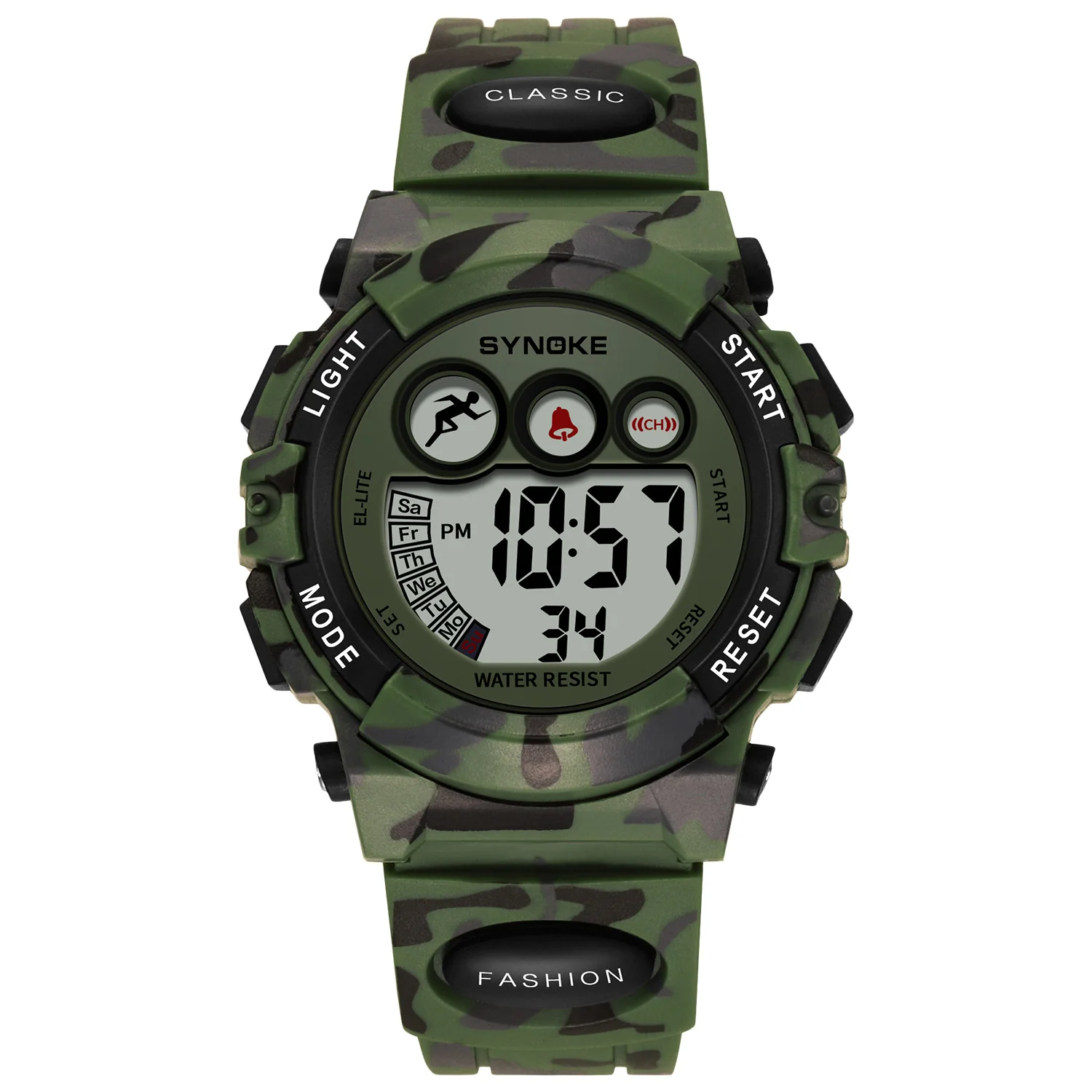 Montre enfant digitale lumières LED – Image 5