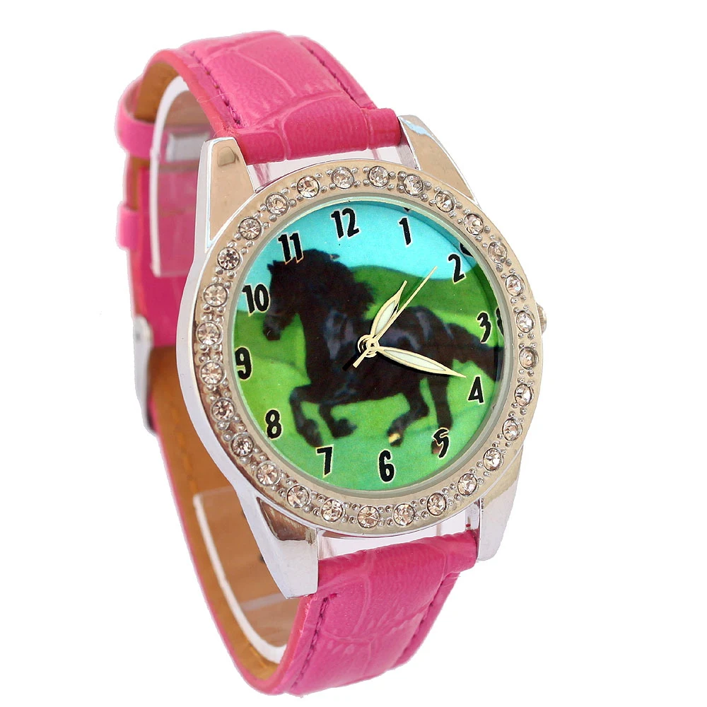 Montre pour enfant cadran cheval – Image 5