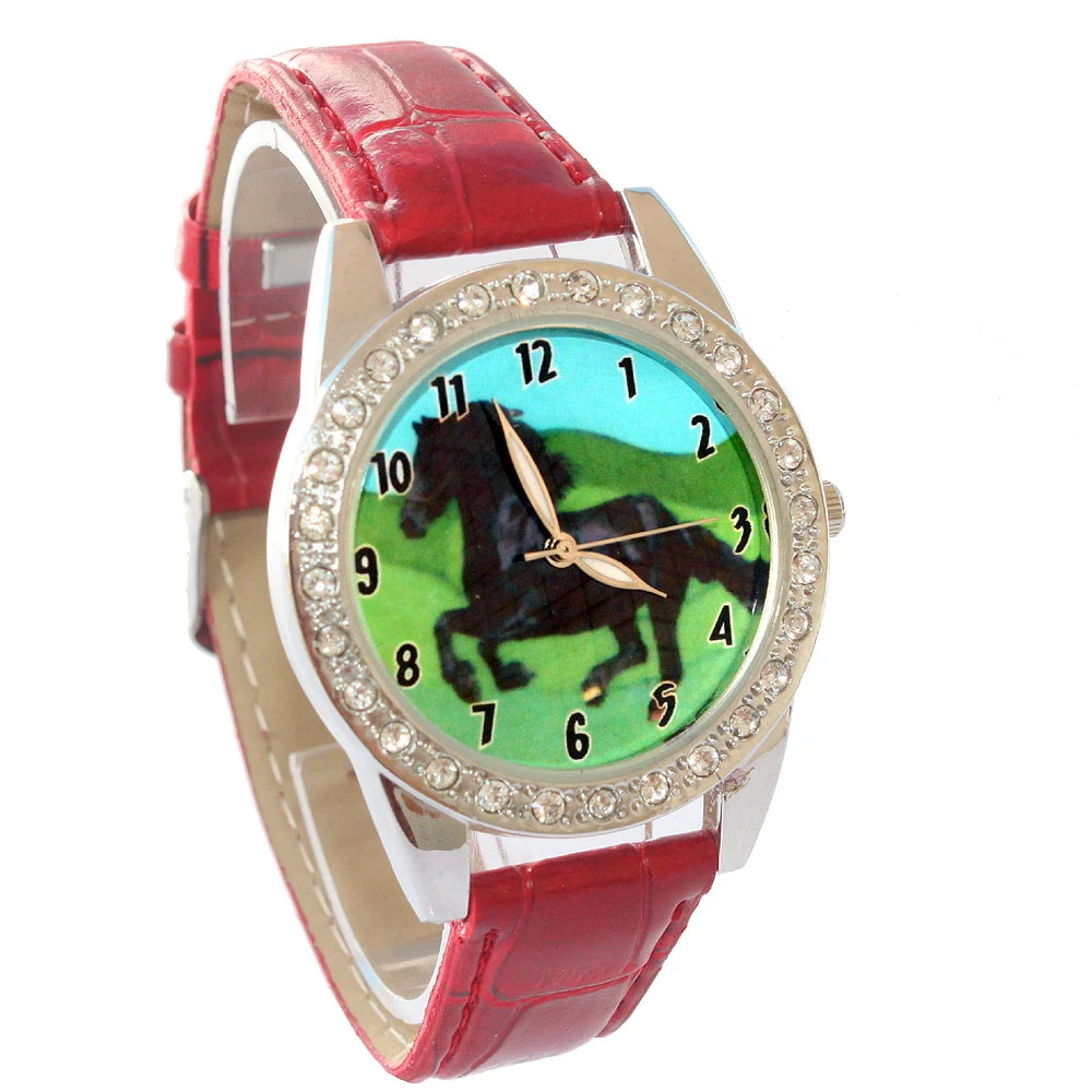 Montre pour enfant cadran cheval – Image 8