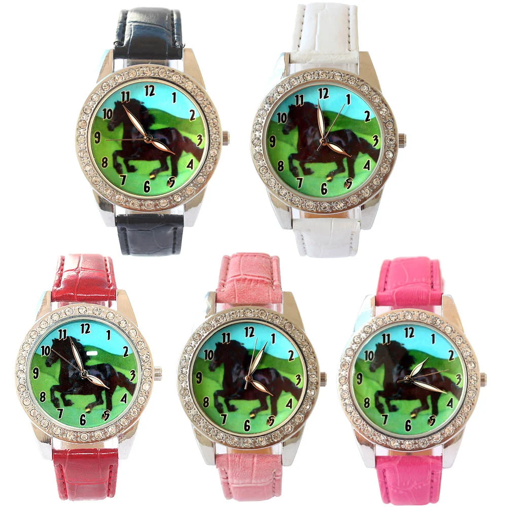 Montre pour enfant cadran cheval – Image 4