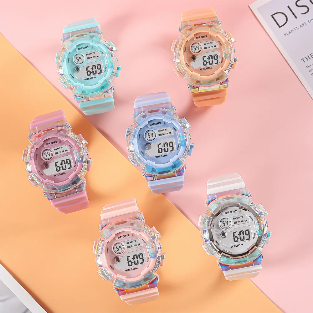 Montre enfant digitale à la mode
