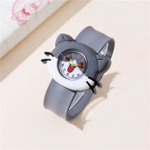 Montre enfant style chat