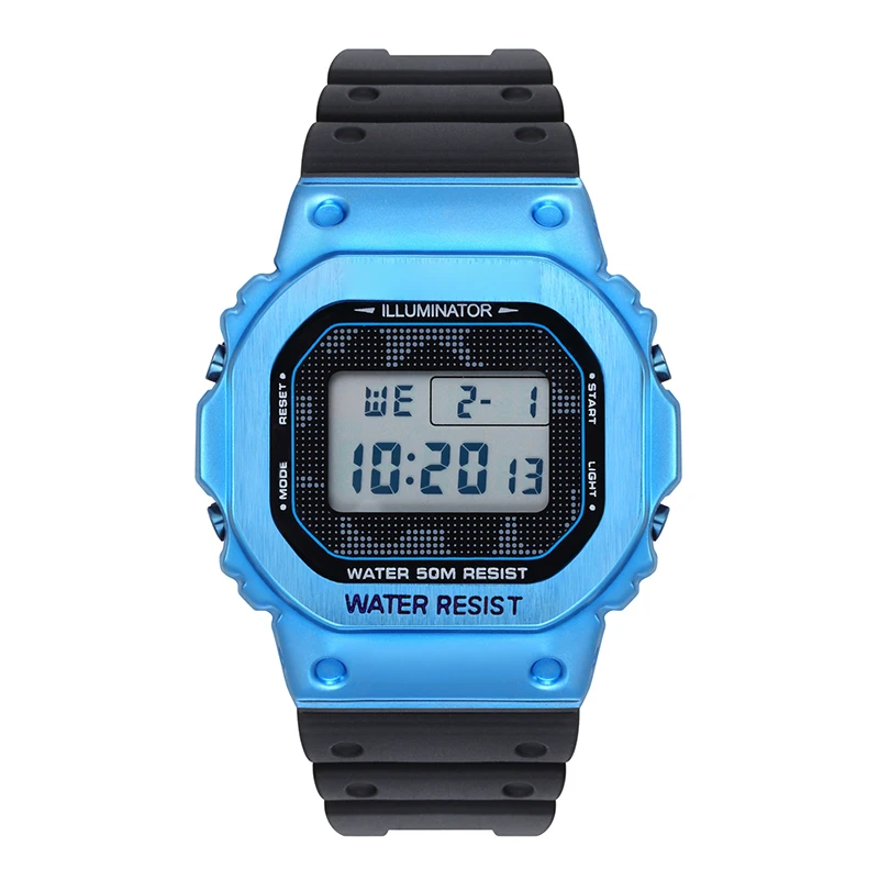 Montre de sport numérique carrée – Image 5