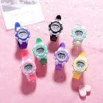 Montre enfant digitale 9 couleurs