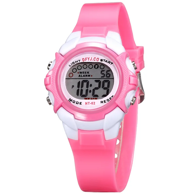 Montre enfant digitale 9 couleurs – Image 8