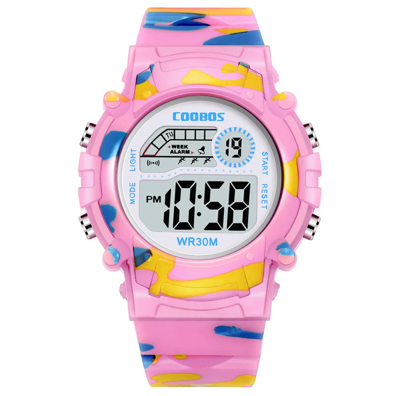 Montre enfant sport colorée