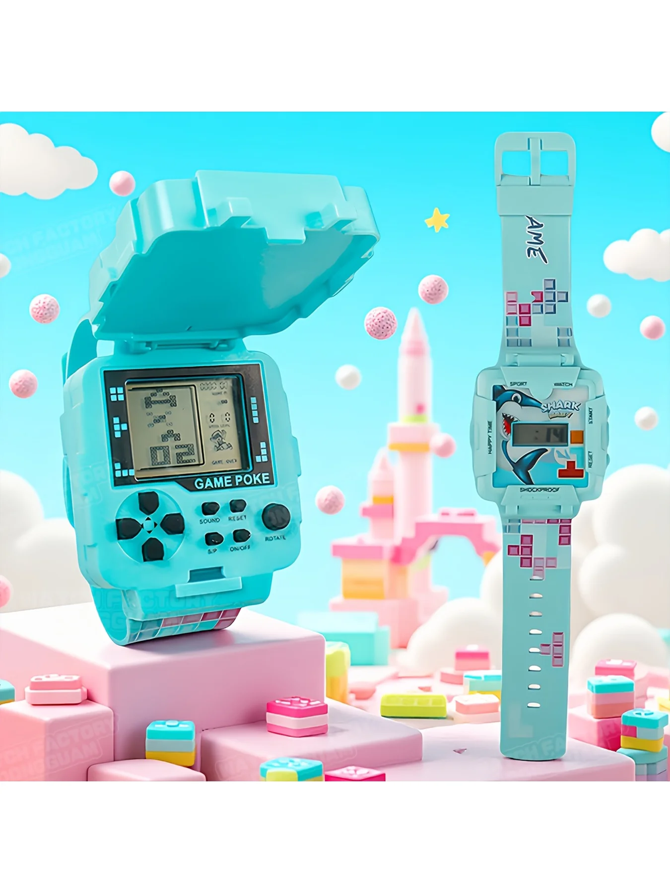 Montre enfant jeux classiques