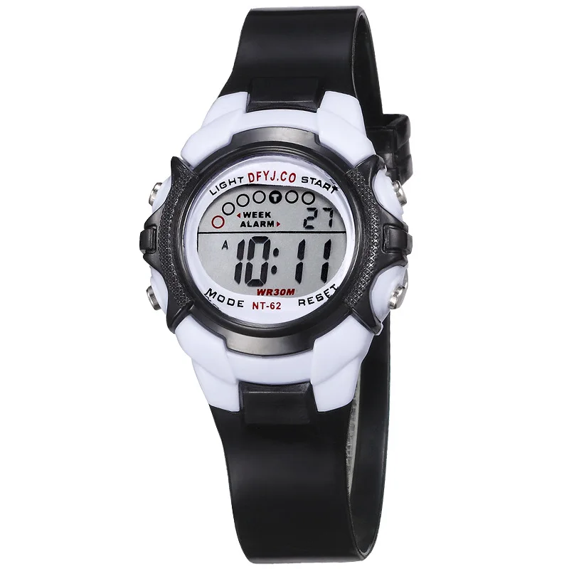 Montre enfant digitale 9 couleurs – Image 4