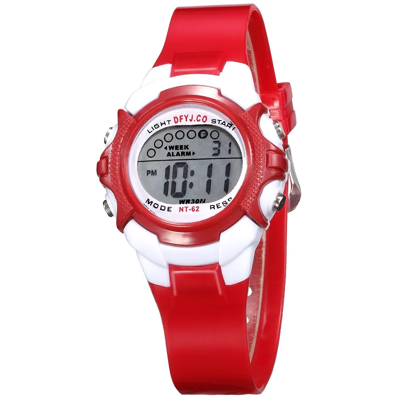 Montre enfant digitale 9 couleurs – Image 7