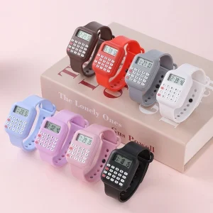 Montre calculatrice créative