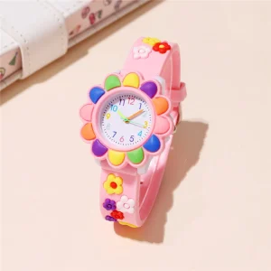 Montre enfant colorée