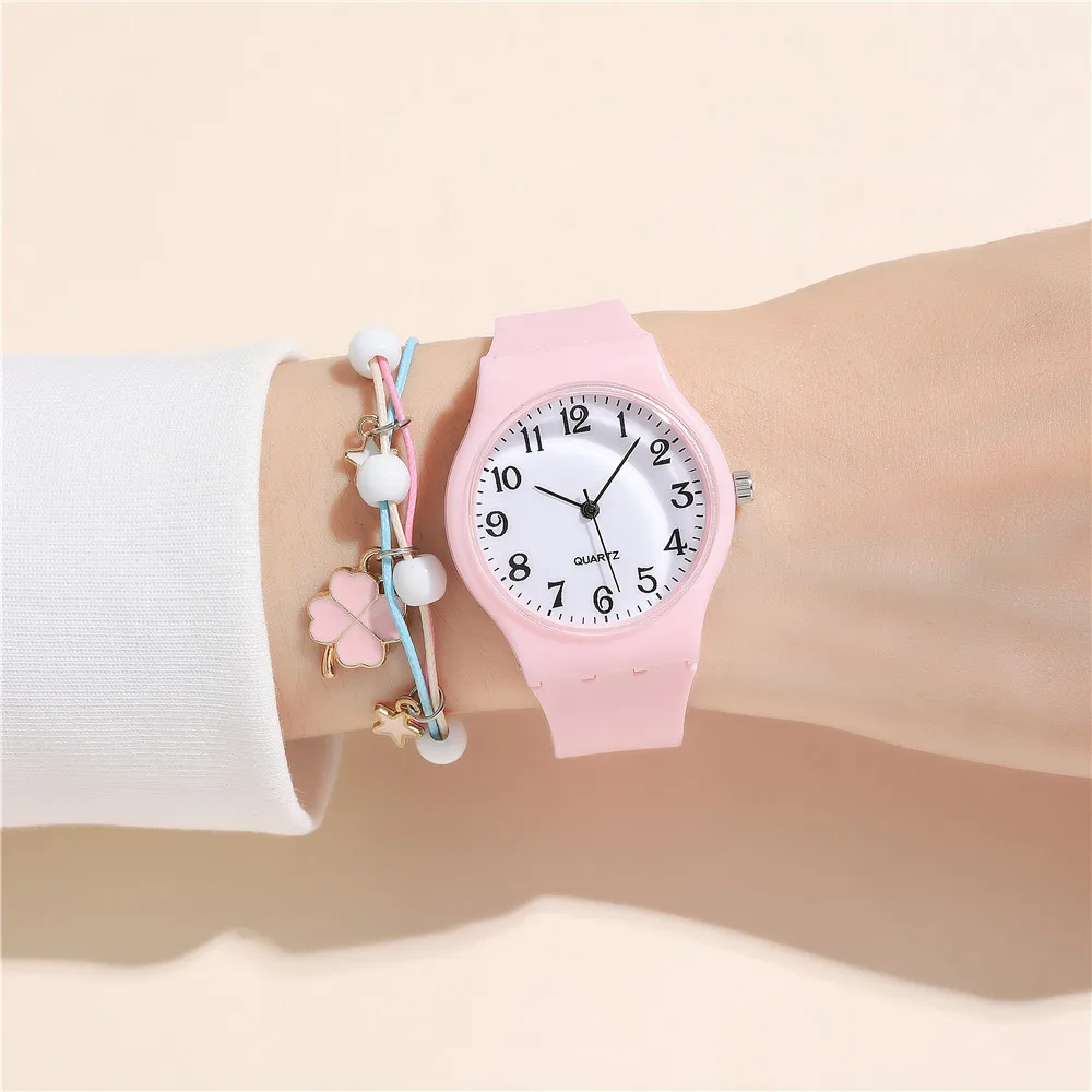 Montre enfant fille 2 pièces – Image 4
