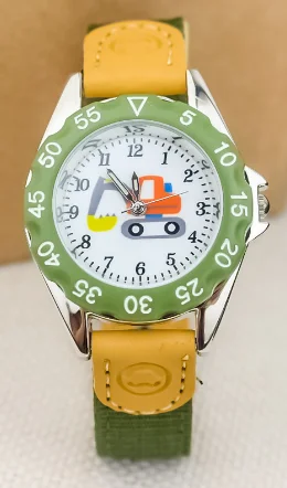 Montre enfant garçon bracelet en tissu – Image 3