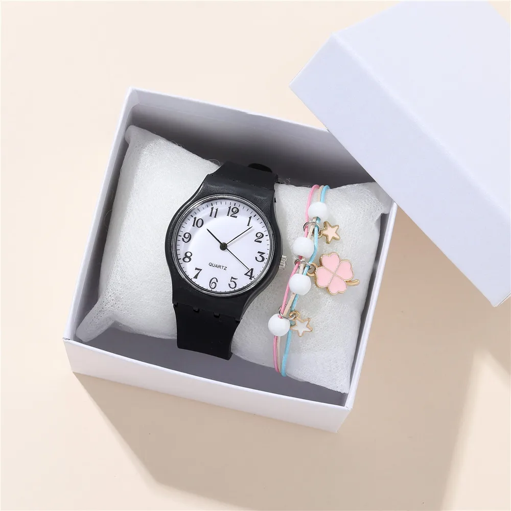 Montre enfant fille 2 pièces – Image 3