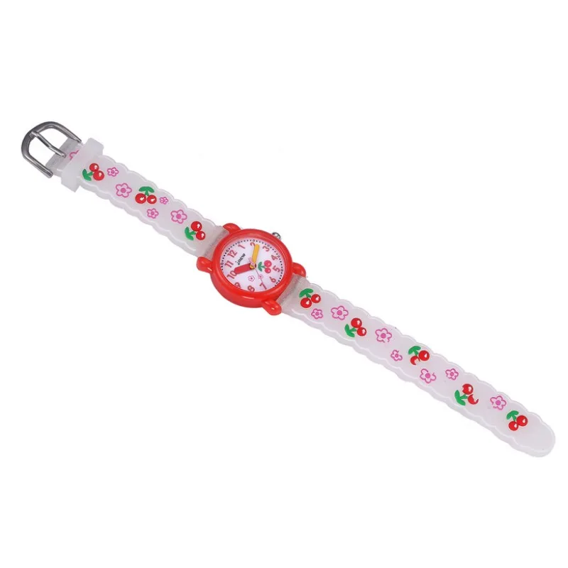 Montre enfant pour fille rose et scintillante – Image 6