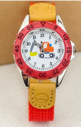 Montre enfant garçon bracelet en tissu – Image 5