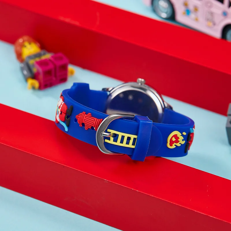 Montre enfant garçon camion de pompiers – Image 5