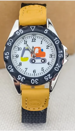 Montre enfant garçon bracelet en tissu