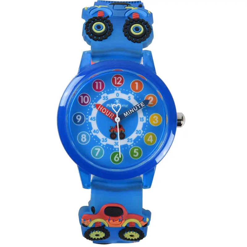 Montre enfant garçon voiture de course