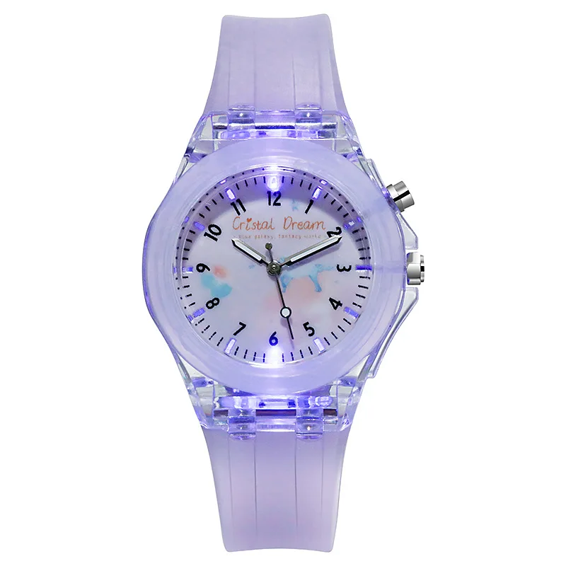 Montre enfant fille lumineuse – Image 4