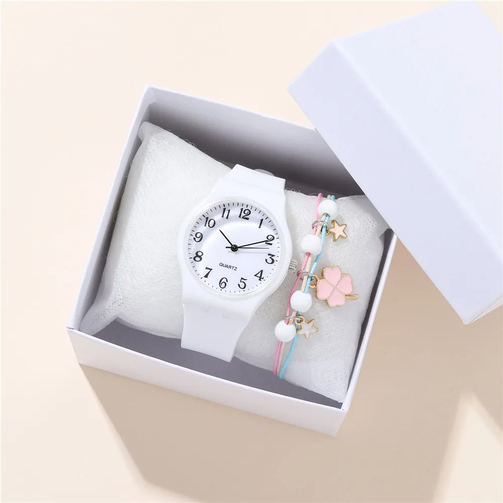 Montre enfant fille 2 pièces – Image 2