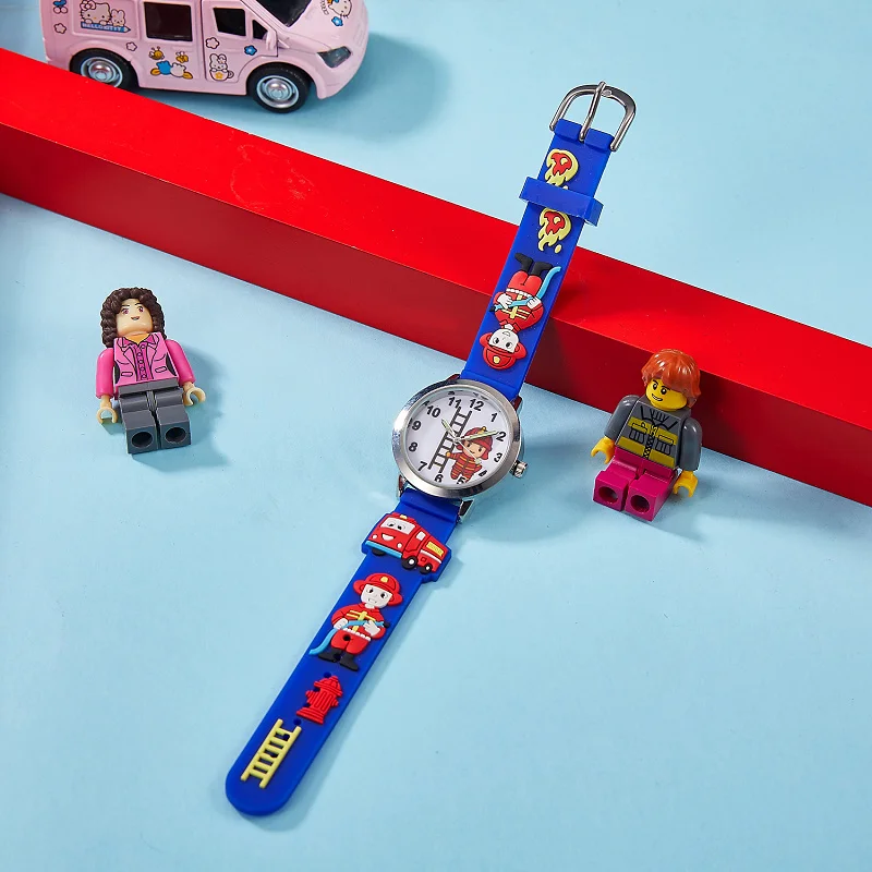 Montre enfant garçon camion de pompiers – Image 3