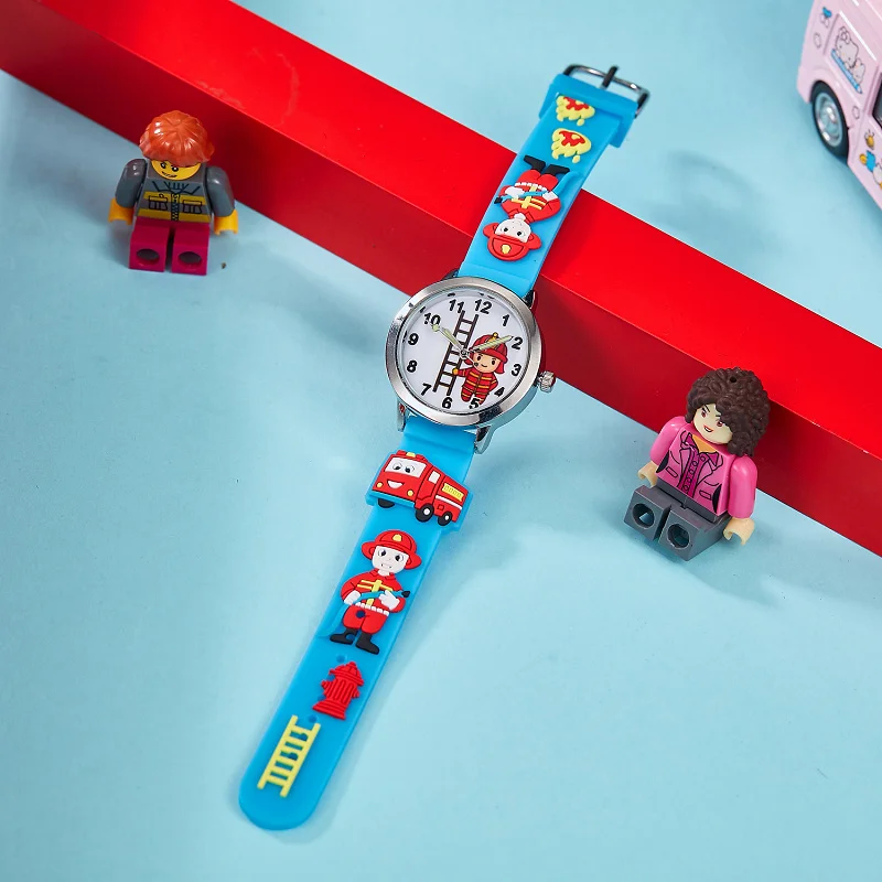 Montre enfant garçon camion de pompiers – Image 4