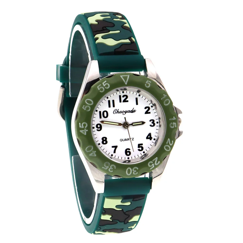 Montre enfant garçon camouflage militaire – Image 2