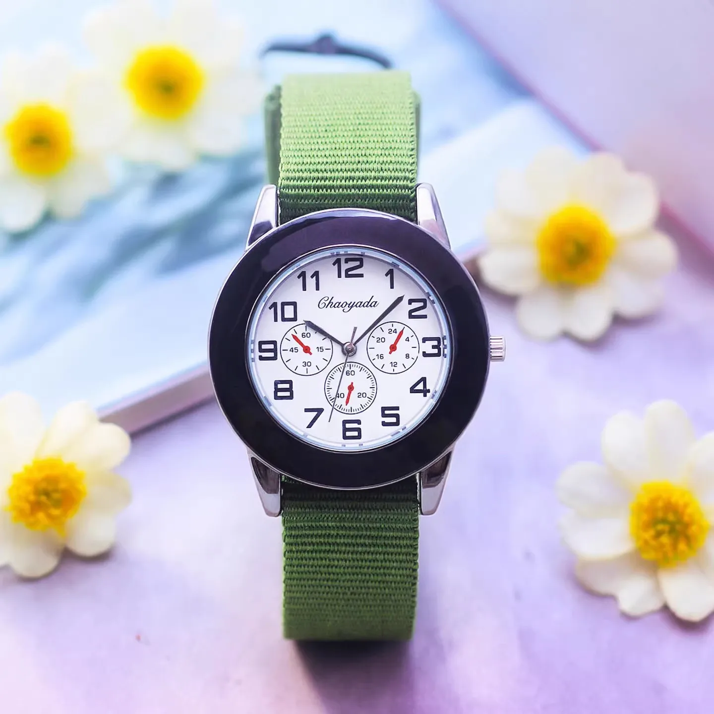 Montres enfants garçons en toile – Image 4